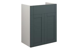 Abbi 500mm Standard Basin Unit - Matt Green Camo (Grey Cab)